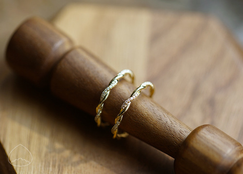 S925 sterling silver plated 14K gold ring for women, fresh, simple, versatile, exquisite and inlaid with zircon rings