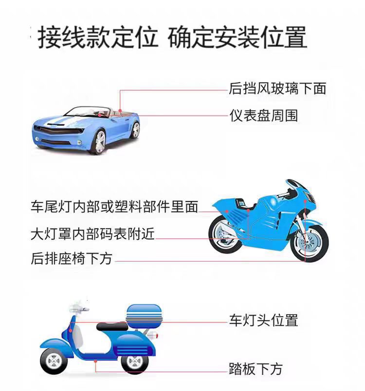 Cross-border exclusive GPS tracker 4G+2G network GPS locator IP67 waterproof with built-in antenna