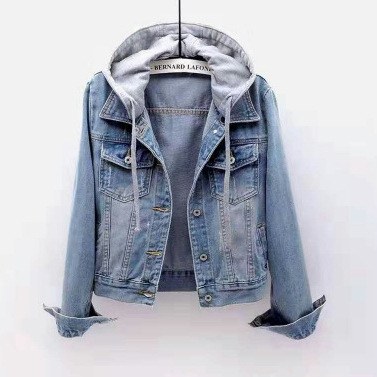 Denim spring jacket