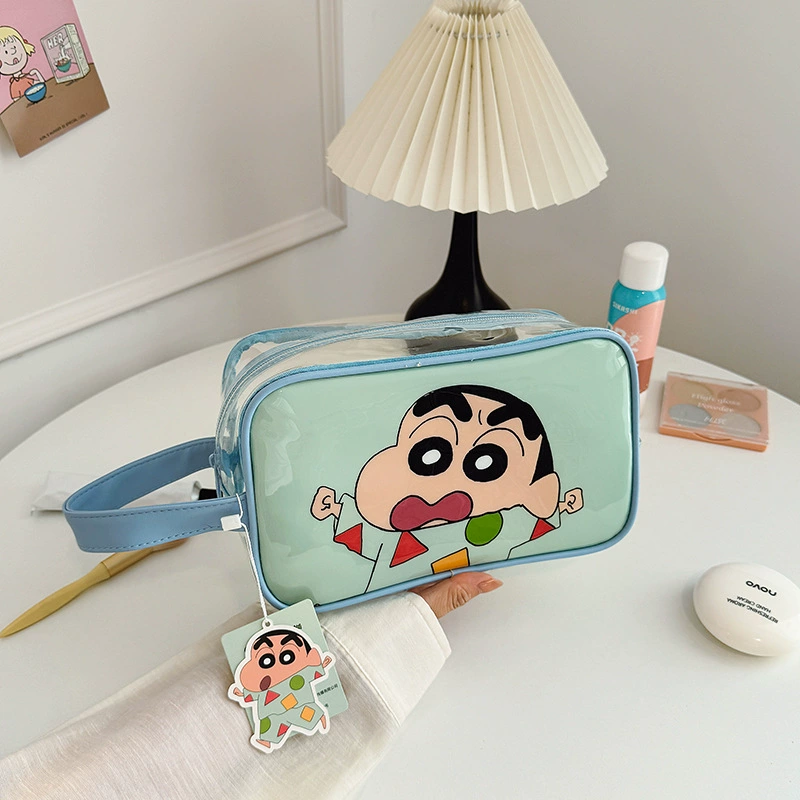 Косметичка Sanrio стеганая с синтепоном-наполнением, просторная дорожная организация, рисунки с героями