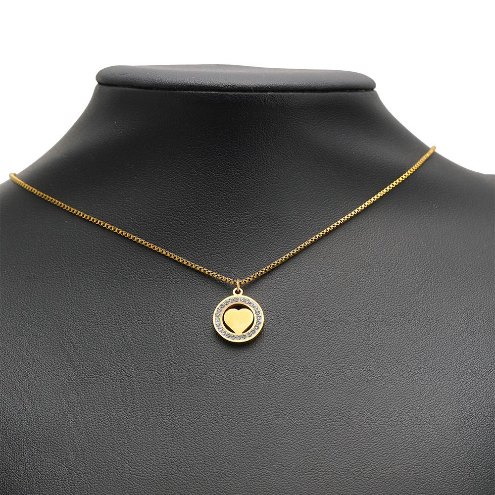 304 Stainless Steel Material 5 PCS/Package 304 Stainless Steel Star Heart Shape Dollar Pendant