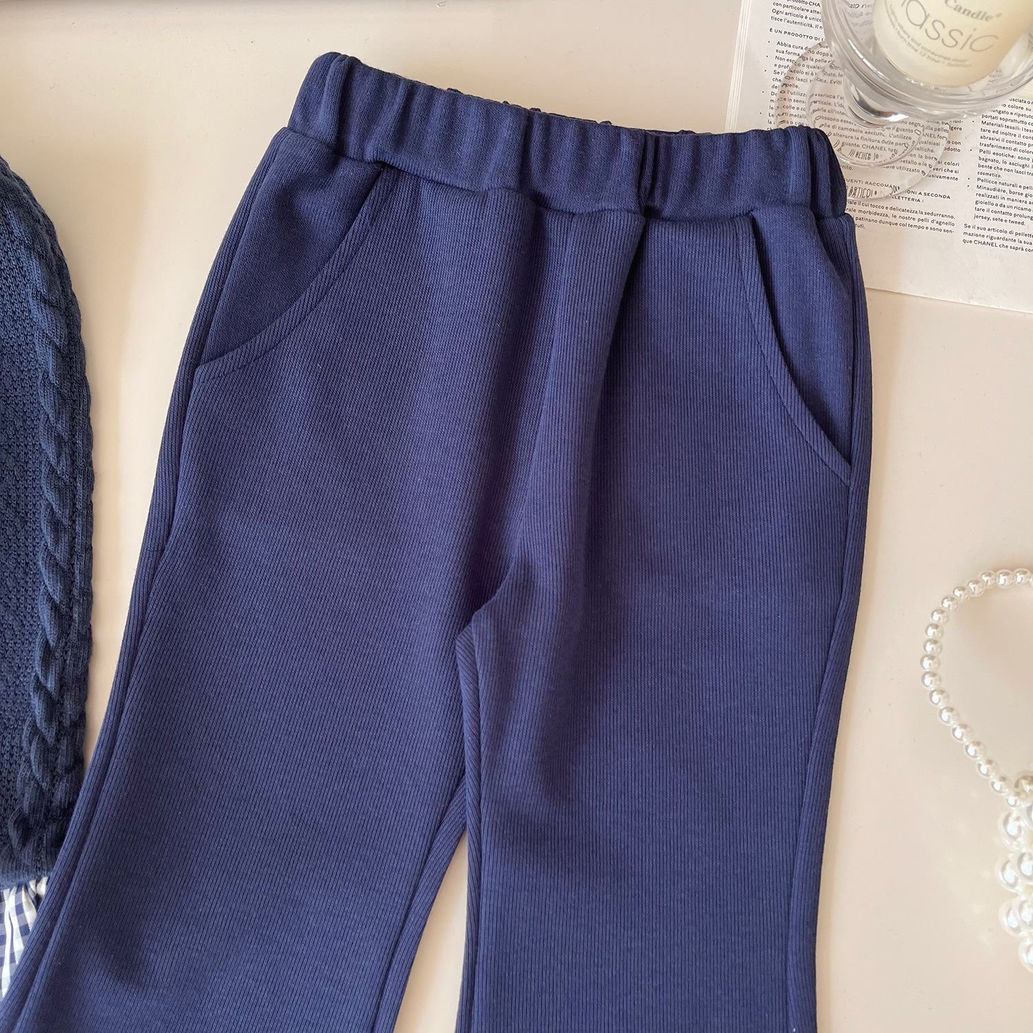 Ensemble pull et pantalon pour fille, tenue deux pièces_voghion.com