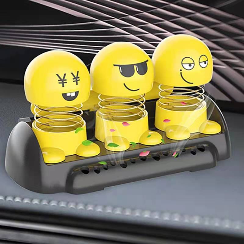 Car Ornaments, Car Parking Card Number Plate, Minions Cartoon Doll Ornaments, Car Temporary Parking Number Plate