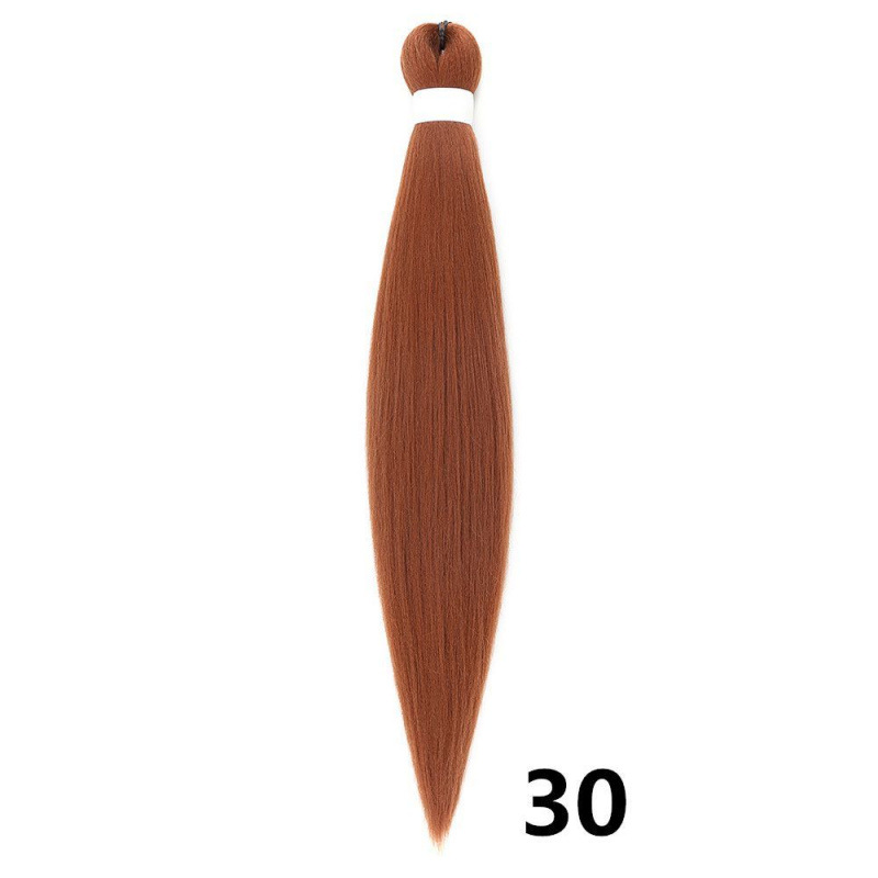 Fijo de baja temperatura de agua caliente FR Easy Braid Fibra química Trenza sucia Multicolor Negro Pechón suave y esponjoso