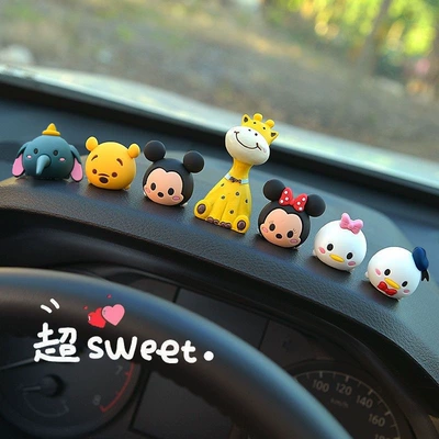 Car Ornaments, Interior Decoration Car ornaments - 7-pieces-free-traceless-glue