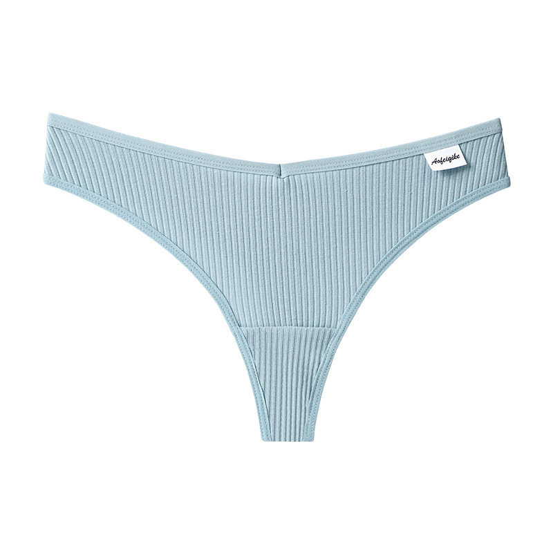 Pantalones de algodón de hilo japonés de mujer transpirables de cintura baja sexy sin marcas deportivas simples pantalones de acondicionamiento físico transpirables selección