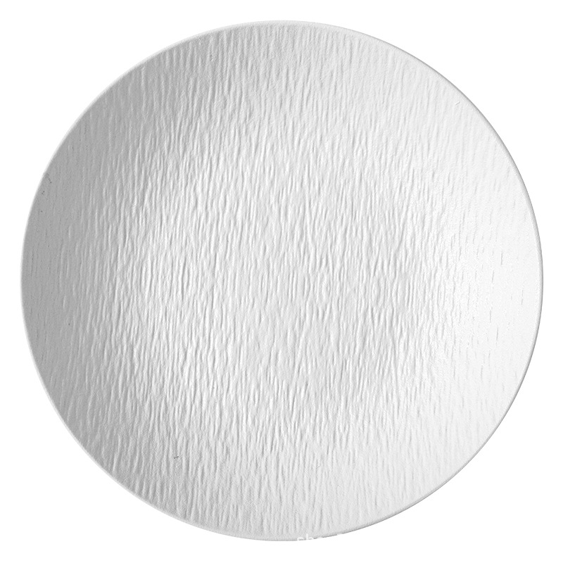 Black ceramic high quality dinner plate for home use