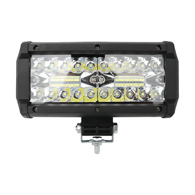İşçi projektorları semi-aluminum work light spotlight strip - white-plastic-wide-pressure-model-40-lights-10-50v
