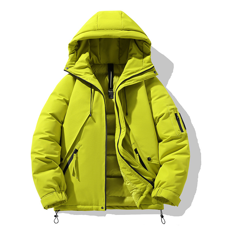 Herren Daunenjacke Für Den Winter Outdoor Freizeit Warm Und Dick_voghion.com