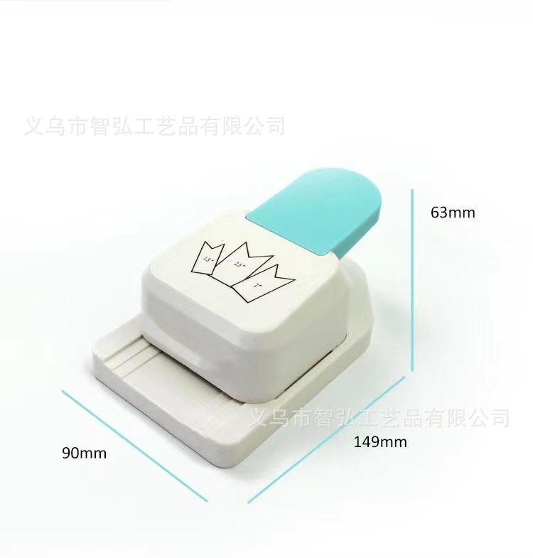 Máquina de estampado DIY máquina de estampado educativo para niños hechos a mano máquina punzonadora de marcadores de etiquetas tres en uno