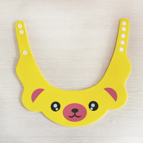 Special shower cap for children's bath, baby baby shampoo cap, frog shampoo cap, adjustable shampoo ear protection cap