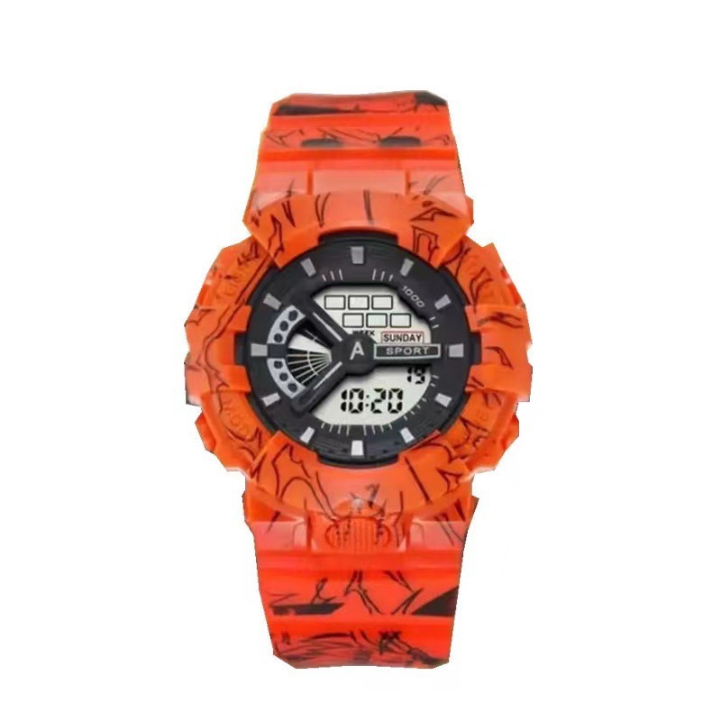 Fábrica al por mayor de una pieza reloj electrónico estudiantes masculinos y femeninos moda luminosa alarma Deportes niños reloj electrónico comercio exterior