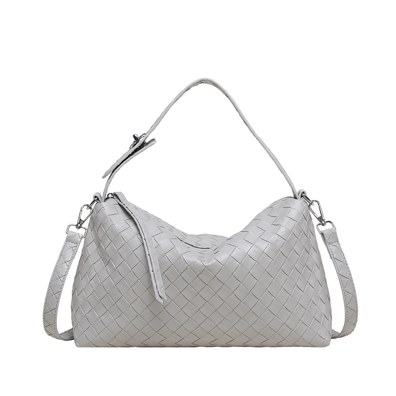 Comercio exterior transfronterizo nuevo bolso de almohada de tejido retro nicho bolso de viaje de moda de hombro mochila mujer