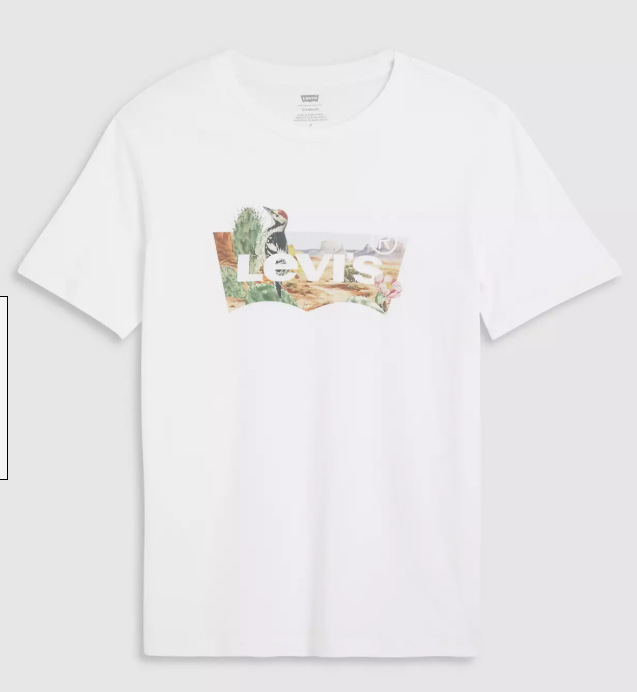 2025欧米ファッションクロスボーダー夏新作トレンドLevi「s高品質男女同モデルtシャツプリント|undefined