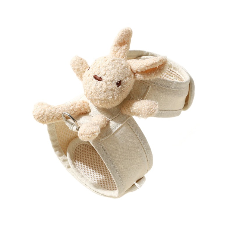 Cuerda de tracción para gatos, conejito de peluche, mascotas al aire libre, pecho, espalda, tracción para gatos, cadena para gatos, cuerda para gatos, suministros para mascotas al por mayor