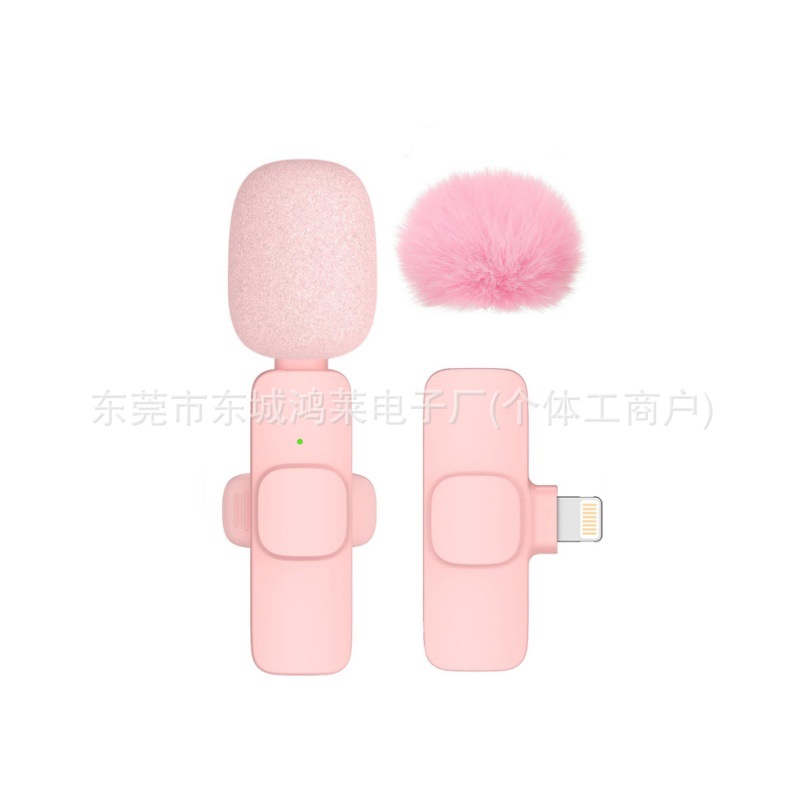 Interfaz plana de fruta uno a uno rosa K9 + 1 bola de pelo rosa