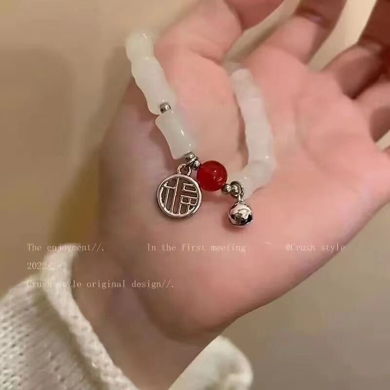 招财猫手链女款小众设计高级感气质ins网红手串珠子手饰品|undefined