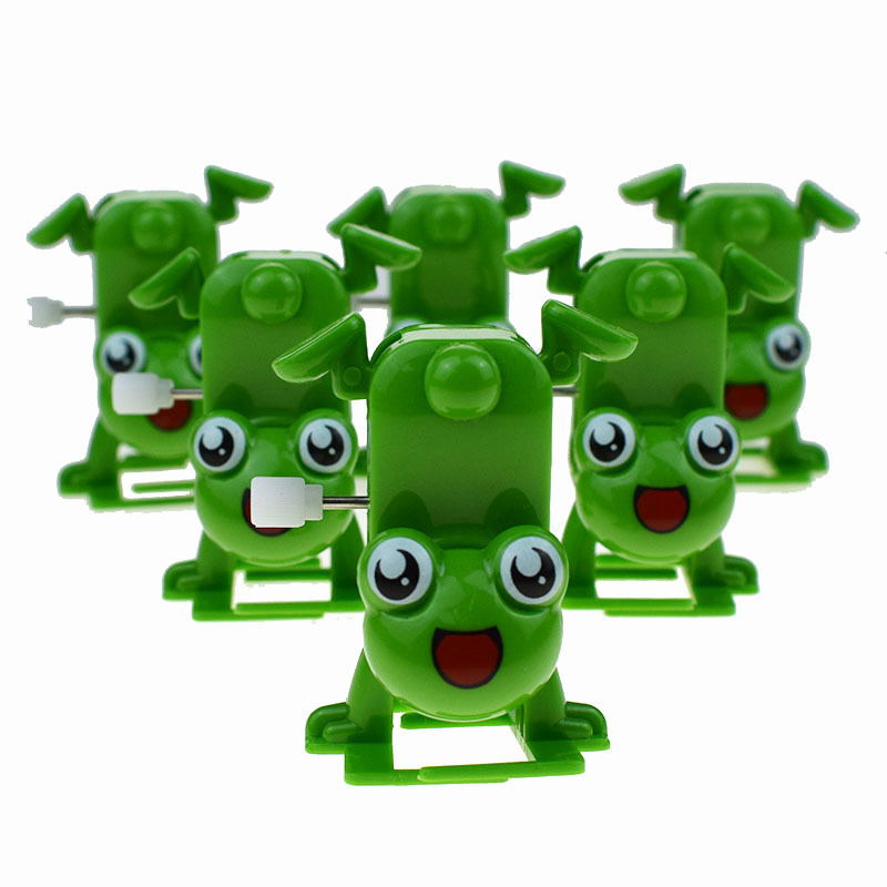 Clockwork Toy Frog Plastic Toys display picture 5