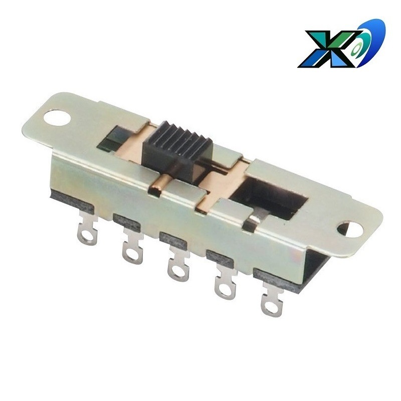 批发4档滑动开关大电流 供应大电流双排四档拨动开关 4档拨码开关