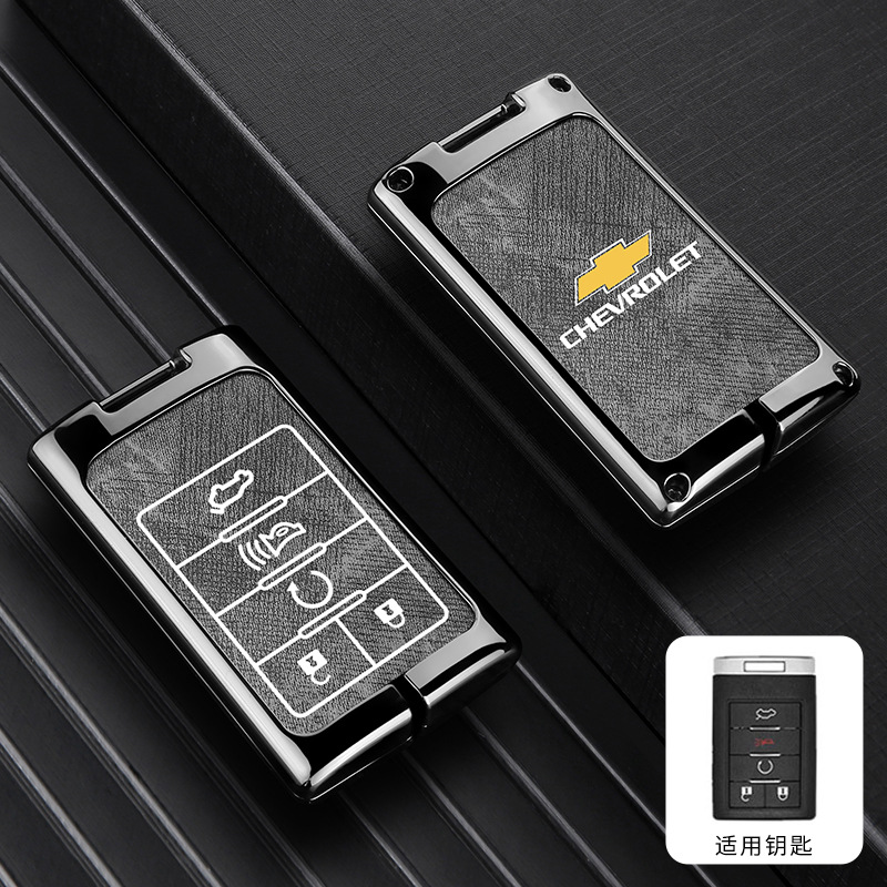 모델 D 5키 데님 패턴 [건쉘 그레이 가죽] 싱글 쉘