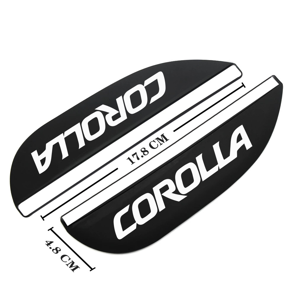 Rearview Mirror Rain — Toyota Rearview mirror rainproof sticker - toyota-7-corolla