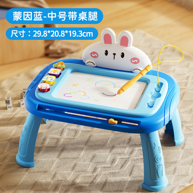 子供用お絵かきボード、家庭用幼児用磁気大文字ボード、赤ちゃん落書き磁気絵画おもちゃ、絵画と書き込みボード、消去可能|undefined