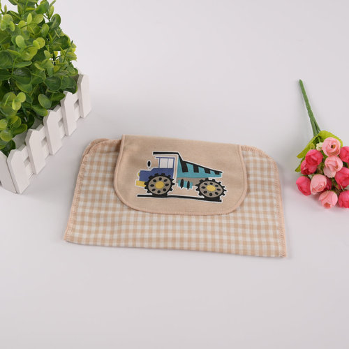 Baby back sweat towel summer children's pure cotton kindergarten girl baby thin gauze pad sling