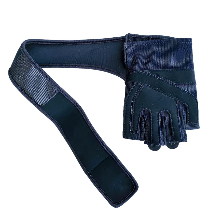 Wrist Fitness Half Finger Gloves Outdoor Sports Cycling Training Exercise Weightlifting Squat Dumbbell Protective Breathable for Men and Women