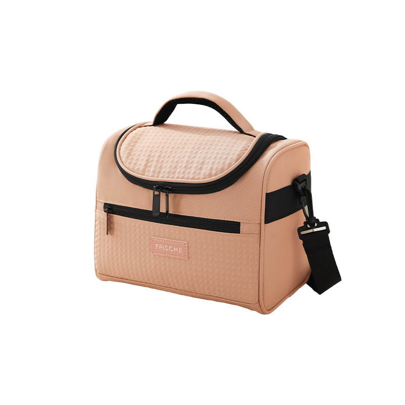 Nueva bolsa portátil portátil de mano para cubrir el hombro de la bolsa de hielo para el empleado de oficina bolsa de almuerzo para estudiantes bolsa de almuerzo aislante
