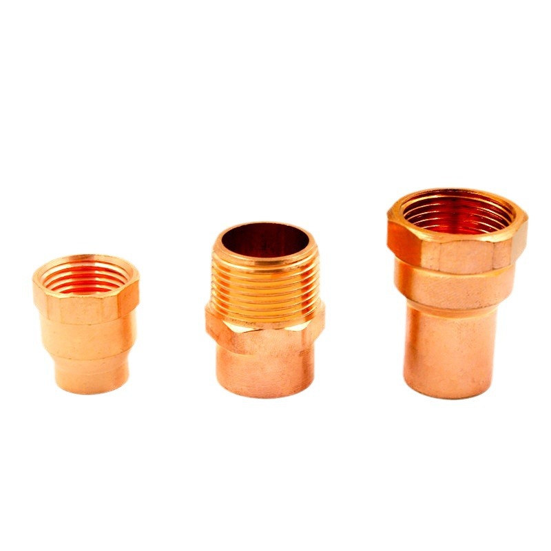 Enchufe de cobre cable interior, conector de cable exterior TP2 accesorios de tubería de refrigeración accesorios de plomería accesorios universales no estándar