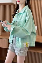 小个子短款牛仔外套女年新款春季韩版洋气减龄百搭宽松上衣