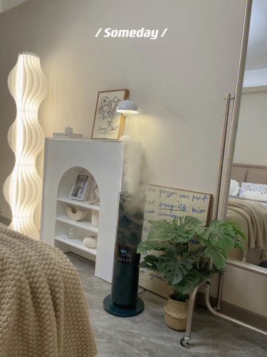 Floor lamp fishing lamp log living room lamp atmosphere simple modern creative internet celebrity grass skirt lamp bedroom Zhongshan lamp