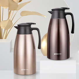 新款2升不锈钢一体保温壶  夏日保温保冷壶家用热水瓶暖壶保温壶