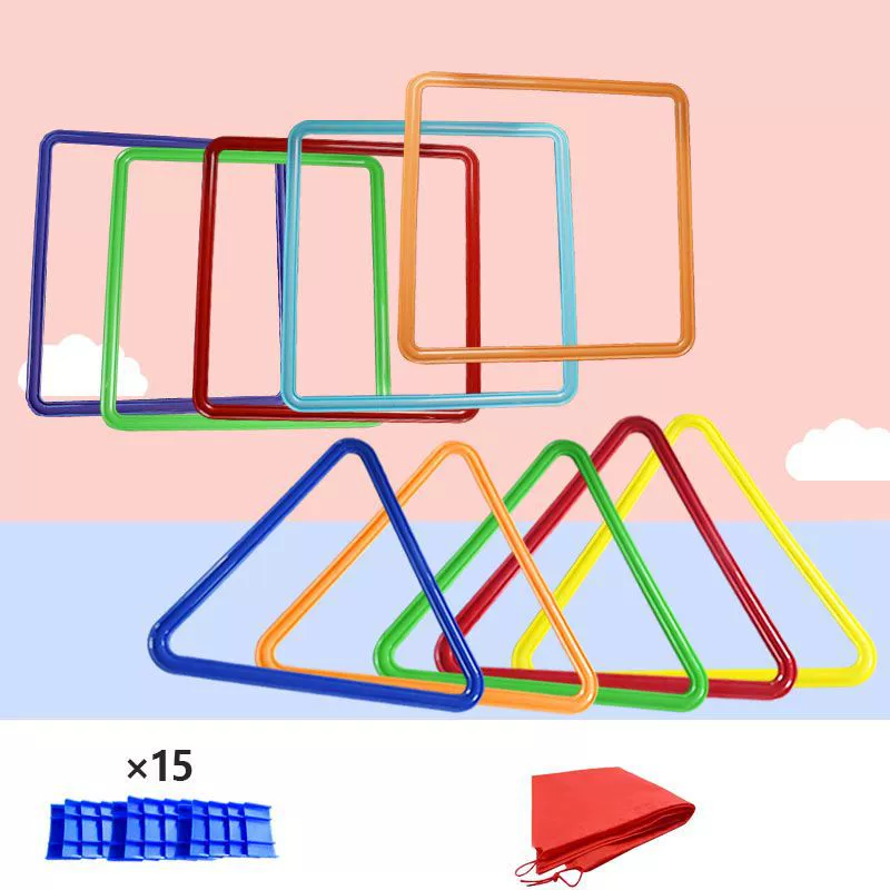 Игрушки для малышей и детей: квадратные, треугольные, в клетку, для спорта на открытом воздухе, сенсорные тренировки и обручи.