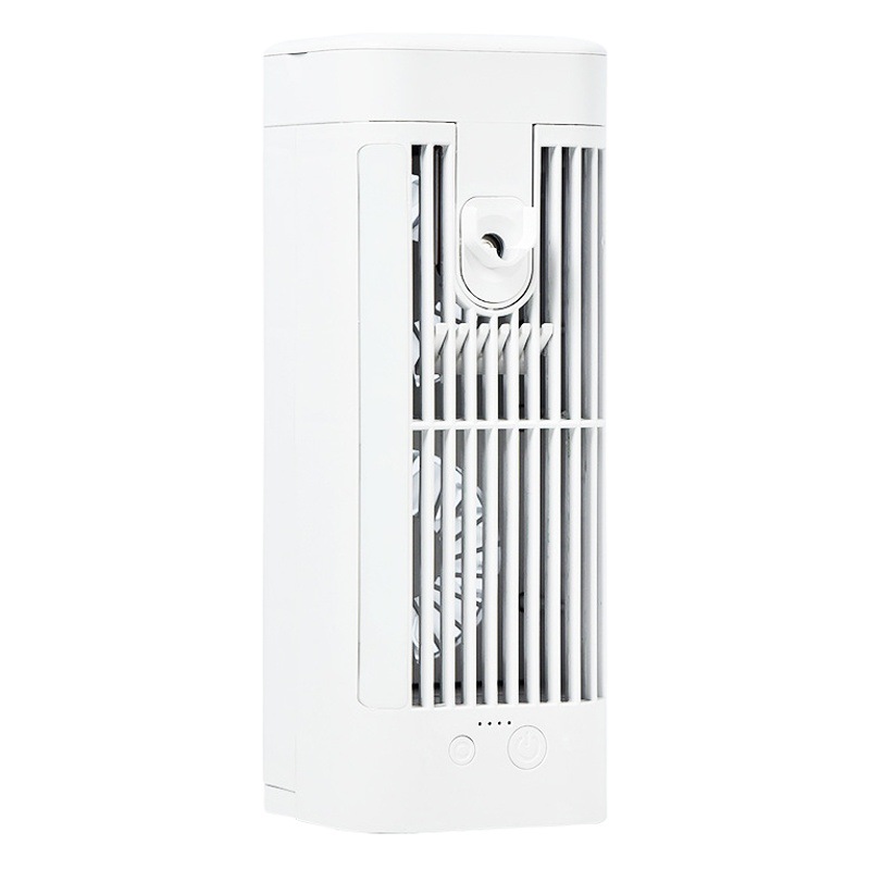Ventilador de aire acondicionado de escritorio enfriador de aire refrigeración de pulverización doméstica pequeño acondicionador de aire ventilador eléctrico de interior refrigerado por agua aire luz nocturna ventilador de refrigeración