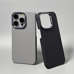 ケブラ磁気吸着 iPhone17promax対応 日没月明かり磁気吸着 Apple16ハーフカバーPC製スマホケース15