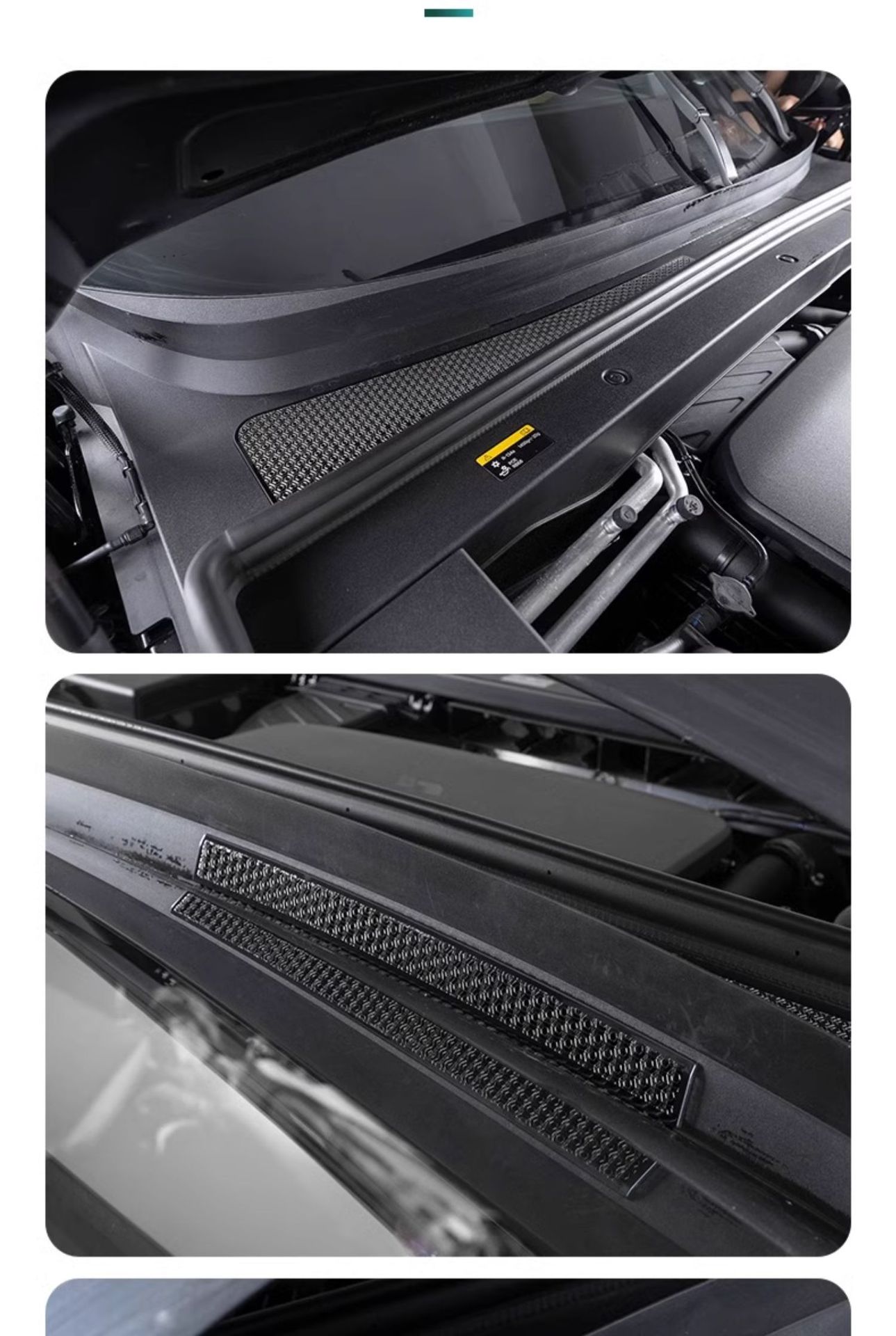 Ideal L6/L7L8/L9 Hood Insect-Proof Net Car Air Inlet Protection Net Anti-Clogging Dust Cover Accessories