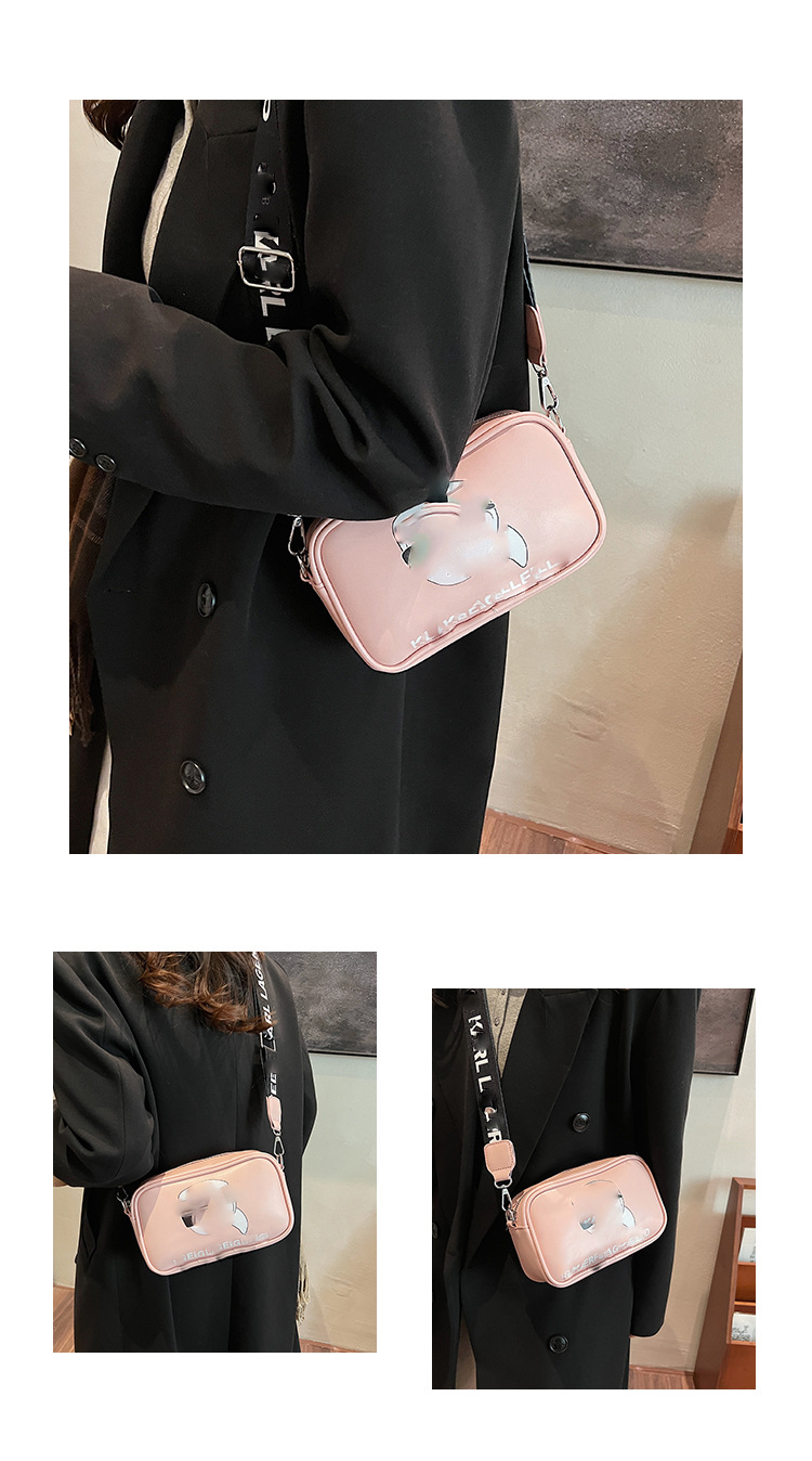 Bolsos transfronterizos Bolsos cuadrados pequeños europeos y americanos 2025 Nueva moda Bolso bandolera Bolso de cámara Lafayette impreso