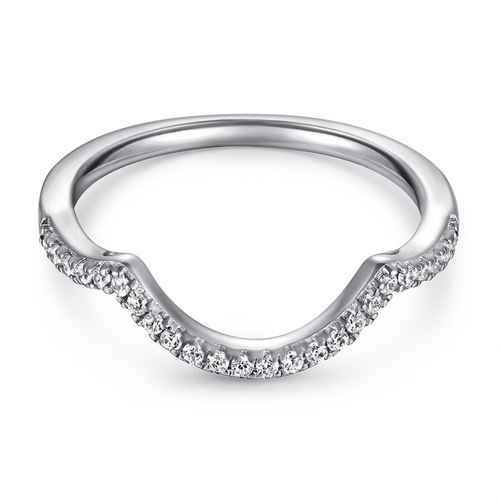 Wish Cross-border Accessory S925 Pure Silver Combination Set Wedding Ring Three-Piece Stackable Diamond Ring Set for Women
