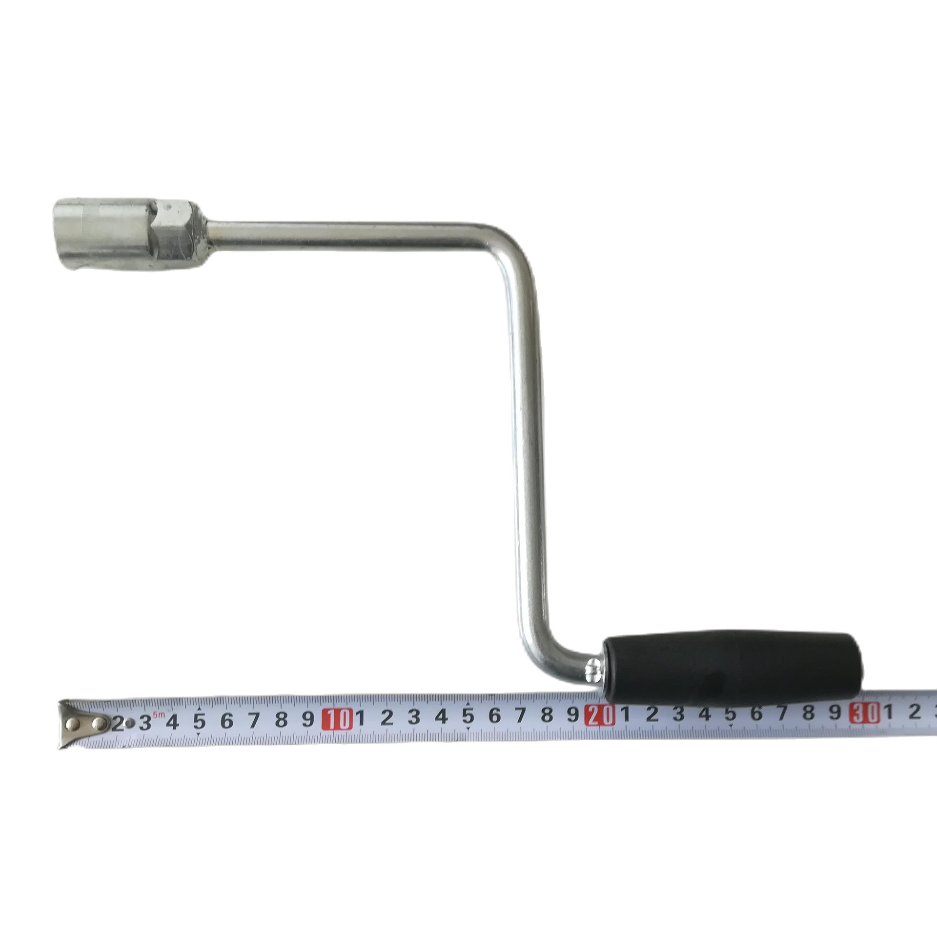 房车支撑腿手摇套筒摇柄支腿摇杆拖车千斤顶手摇摇把Z形