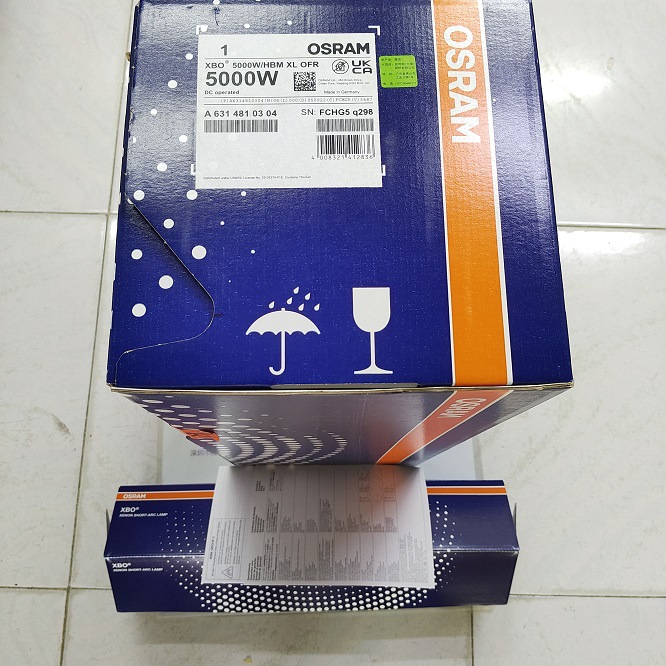 OSRAM欧司朗  XBO 5000WHBM XL OFR 氙气灯
