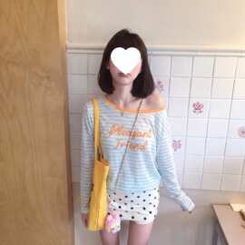 天丝雪花+原版绣花】长袖T恤女夏宽松百搭显瘦防晒衫