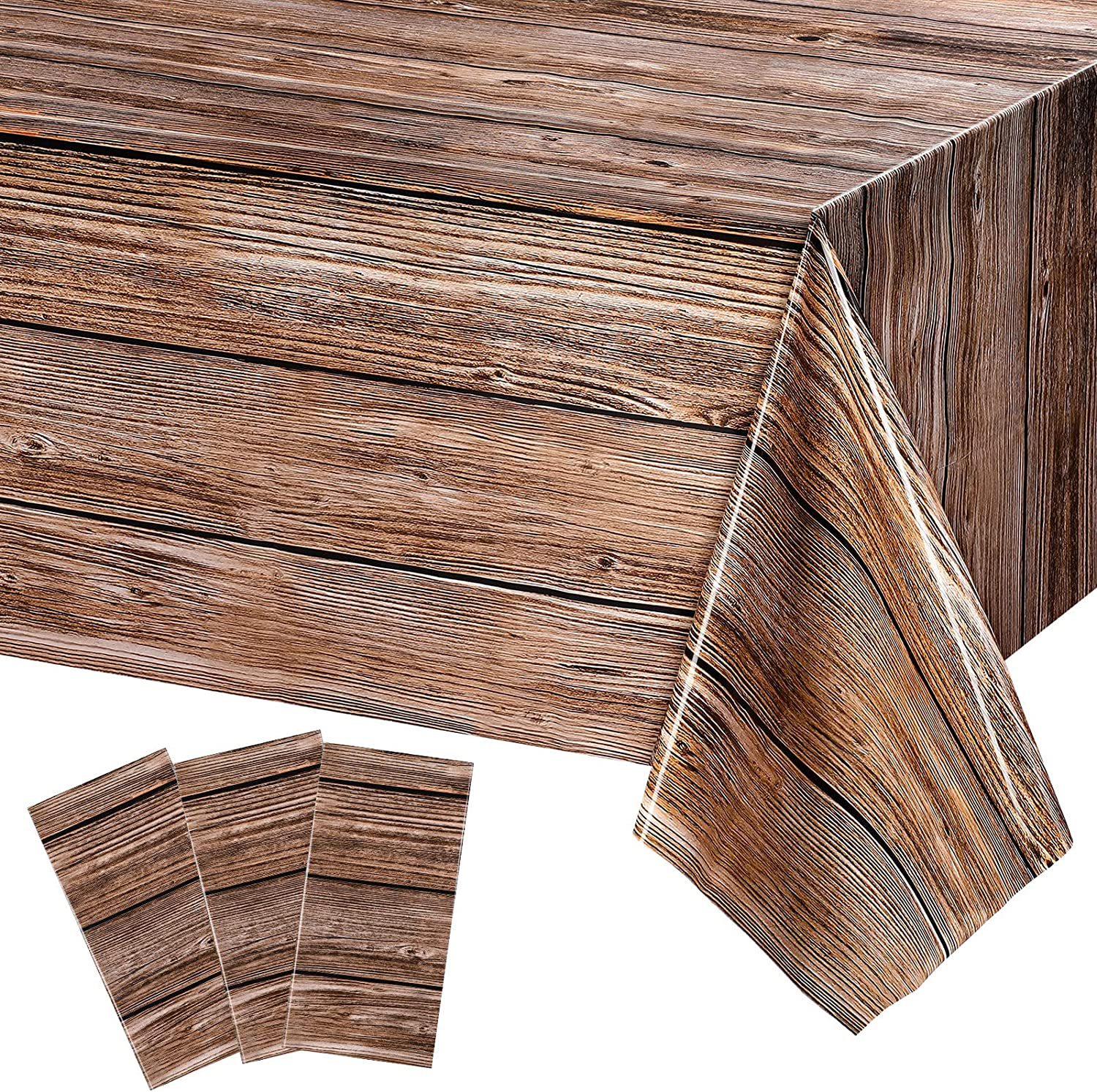 Vintage Style Style Vintage Style Texture Plastic Casual Daily Tablecloth