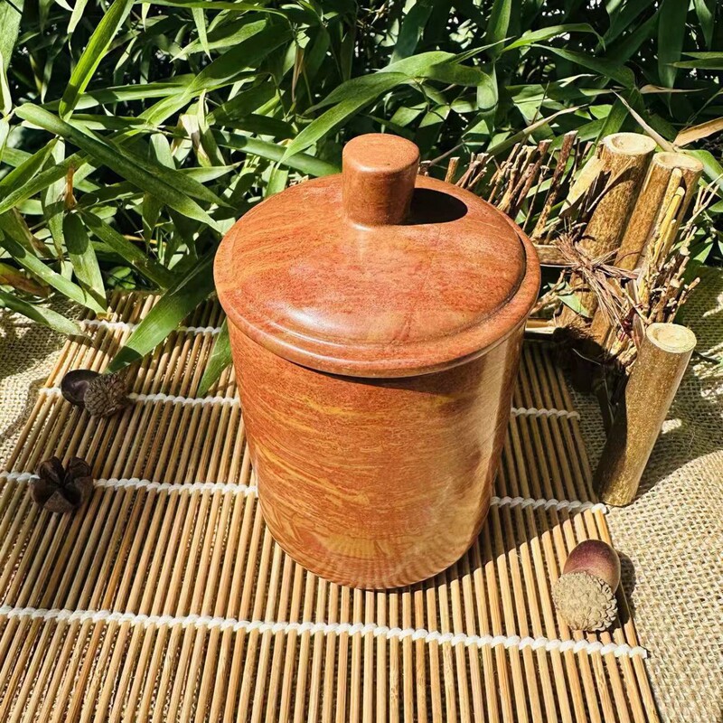 古泗堂石茶杯養生水杯ハンドル付きバランス水質酸アルカリ浄化水質|undefined