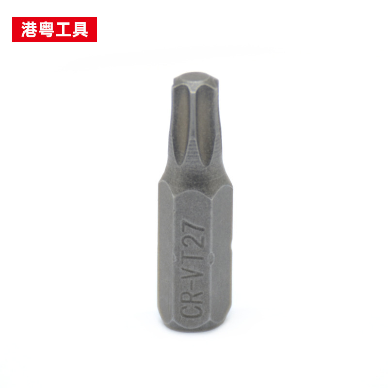 25mmC-RV シングルヘッド梅花T8-T40電動ドライバー用交換式ビット|undefined