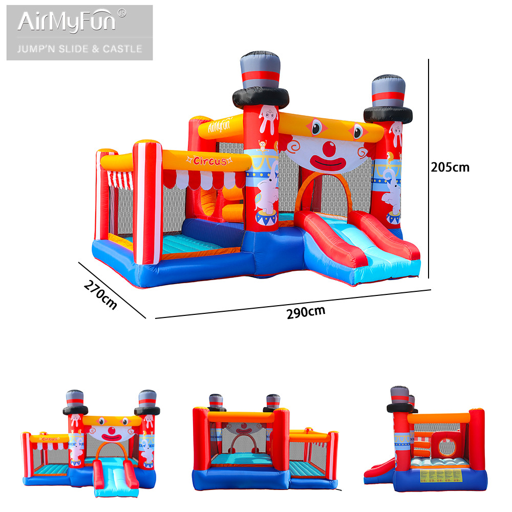 AMF | Castillo inflable para el hogar Diapositiva pequeña para niños Diapositiva inflable Hogar pequeño Castillo doméstico