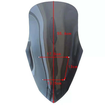 Yamaha fierce NMAX155 front — Motorcycle front windshield