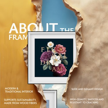 Modern Mdf Square Photo Frame for Bar and Restaurant Background Wall, Wall-Mounted Photo Frame, 3D Wedding Commemorative Photo Display Stand Modern Mdf Square Photo Frame for Bar and Restaurant Background Wall, Wall-Mounted Photo Frame, 3D Wedding Commemorative Photo Display Stand