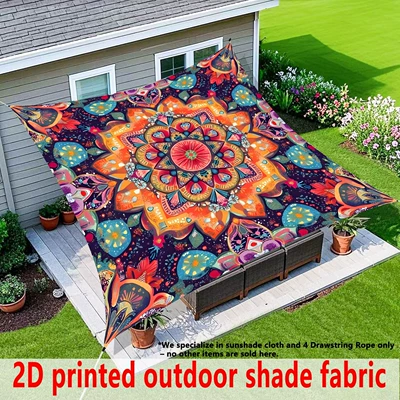 Floral Gradient Color Outdoor | Avtomobil yan çətirləri - zyb-511-150150cm