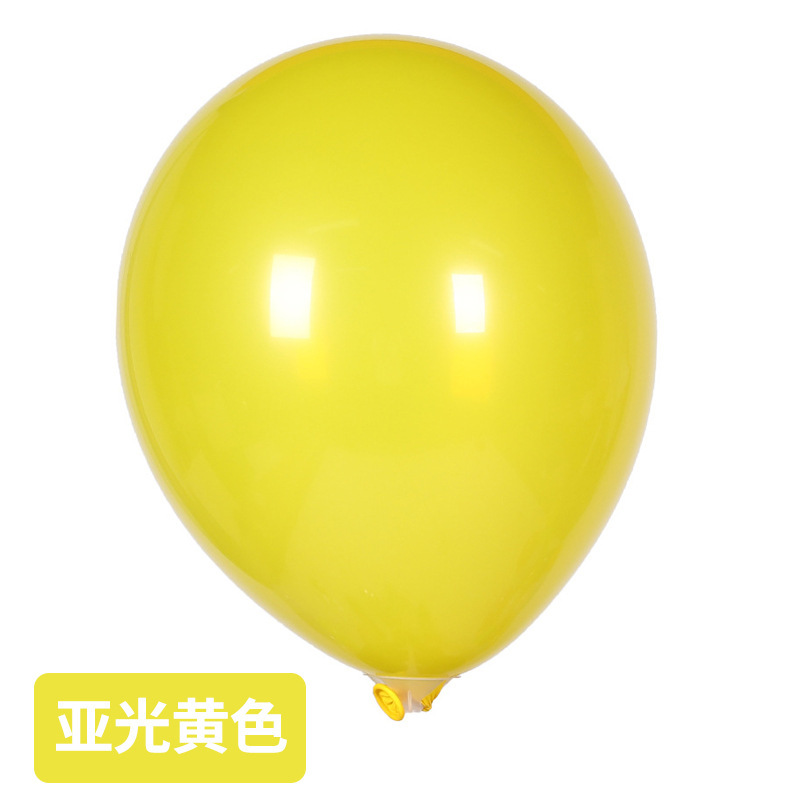 Globo de látex de 12 pulgadas 2,8G mate engrosado mate cumpleaños apertura fiesta atmósfera diseño decoración al por mayor globo